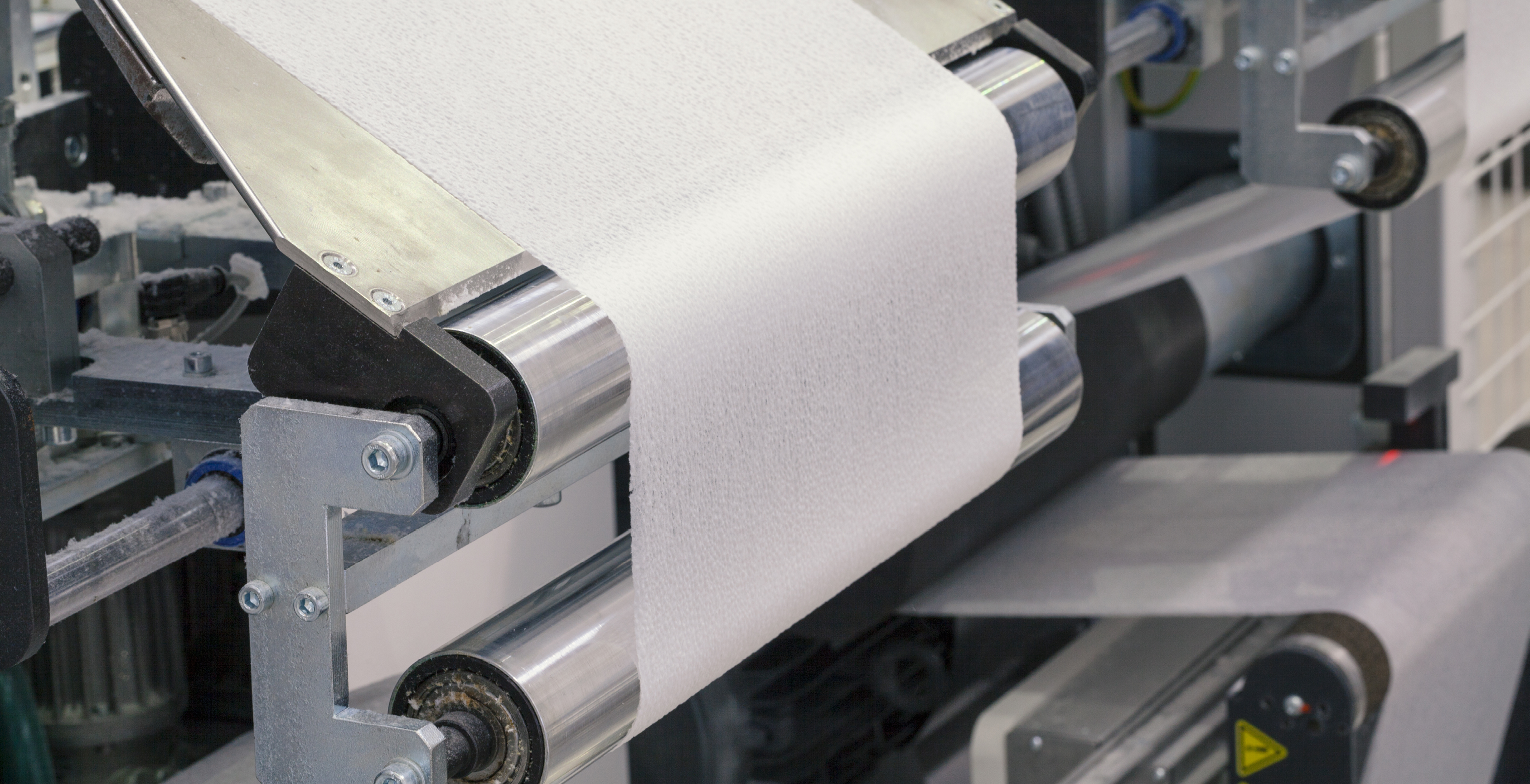 paper roll machine, cut and fold