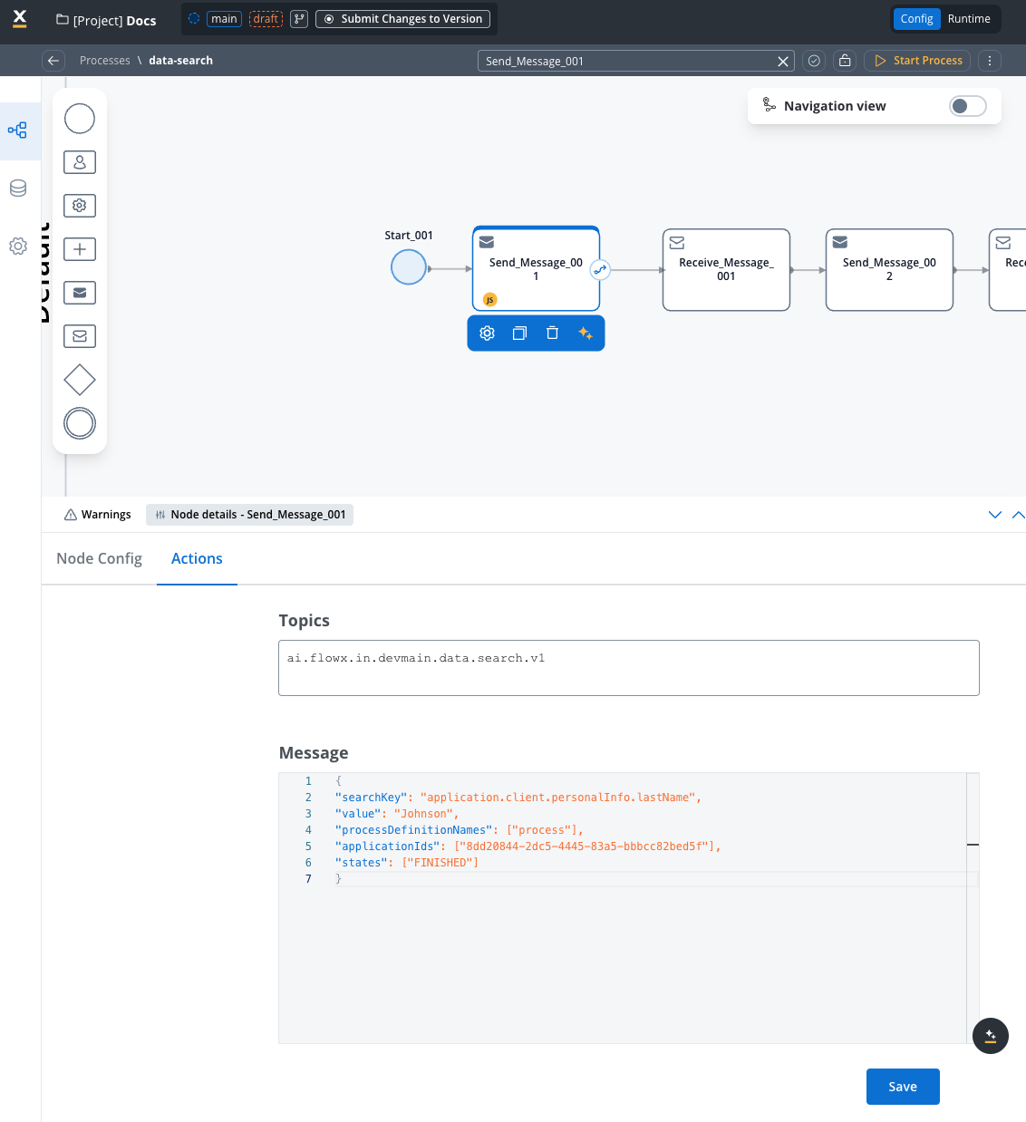 Simple Search Example
