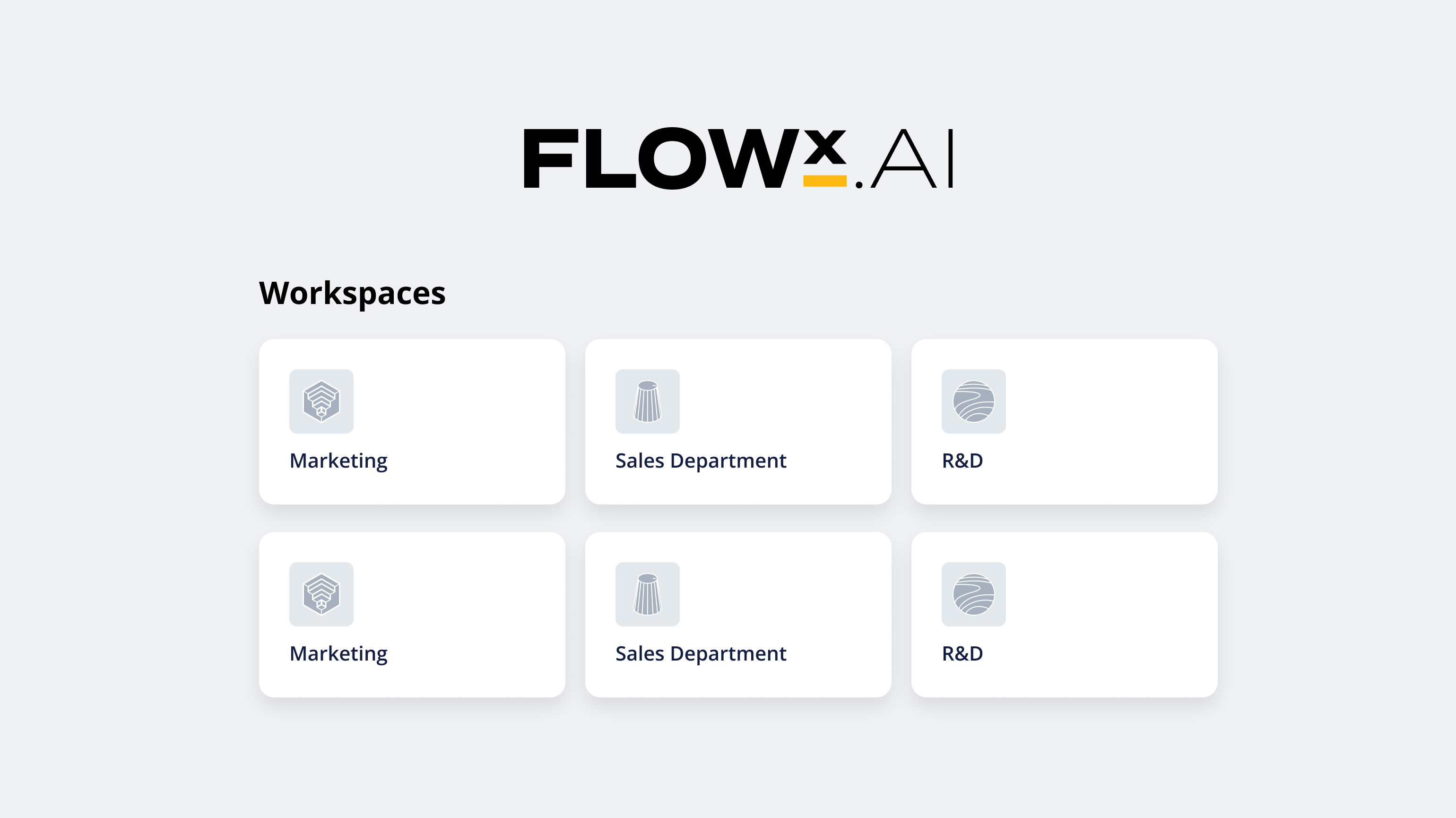 Workspaces multi-tenant architecture