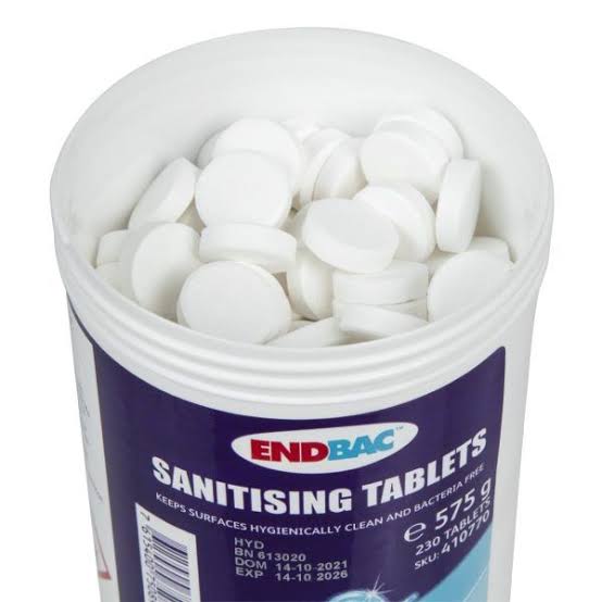 Diversey EndBag Tablets Chlorine based sanitizing tablets - 230pcs | DentaCarts | Dental Cart