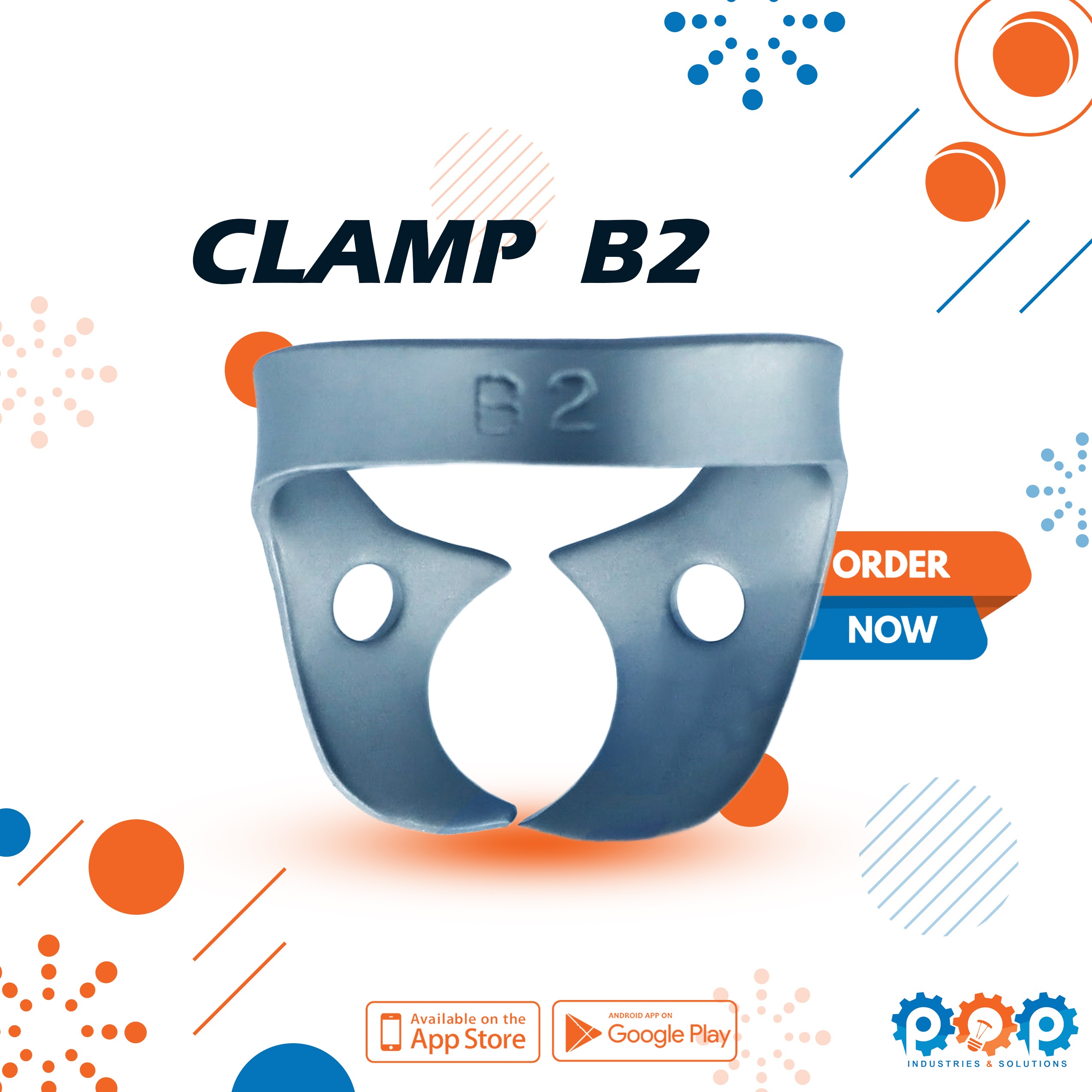 POP Clamp B2 | DentaCarts | Dental Cart