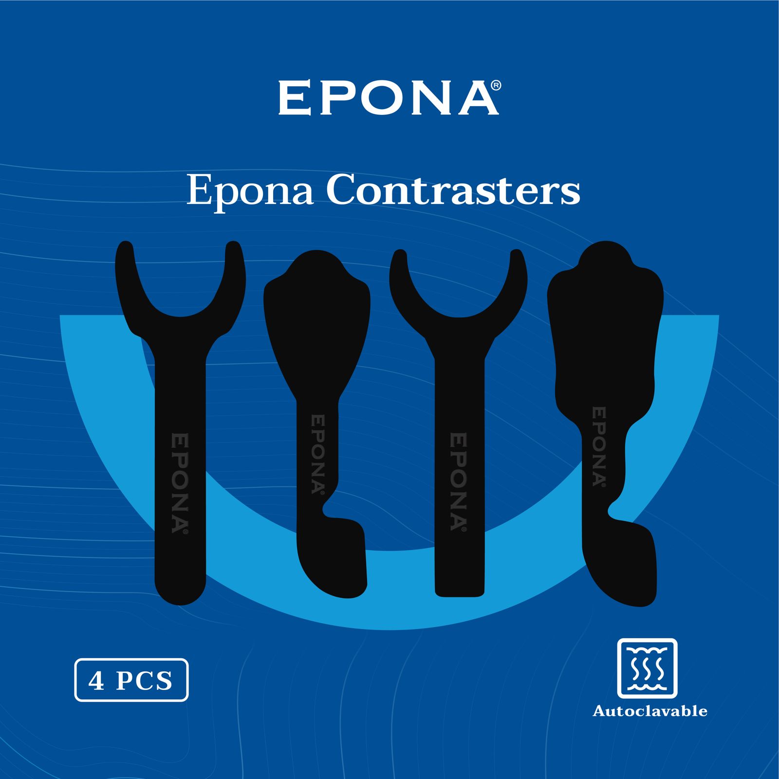 Epona dental Contrasters 4 pcs in kit | DentaCarts | Dental Cart