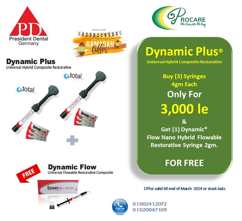 Buy 3 PD Dynamic Plus Composite Get 1 Dynamic Flow | DentaCarts | Dental Cart