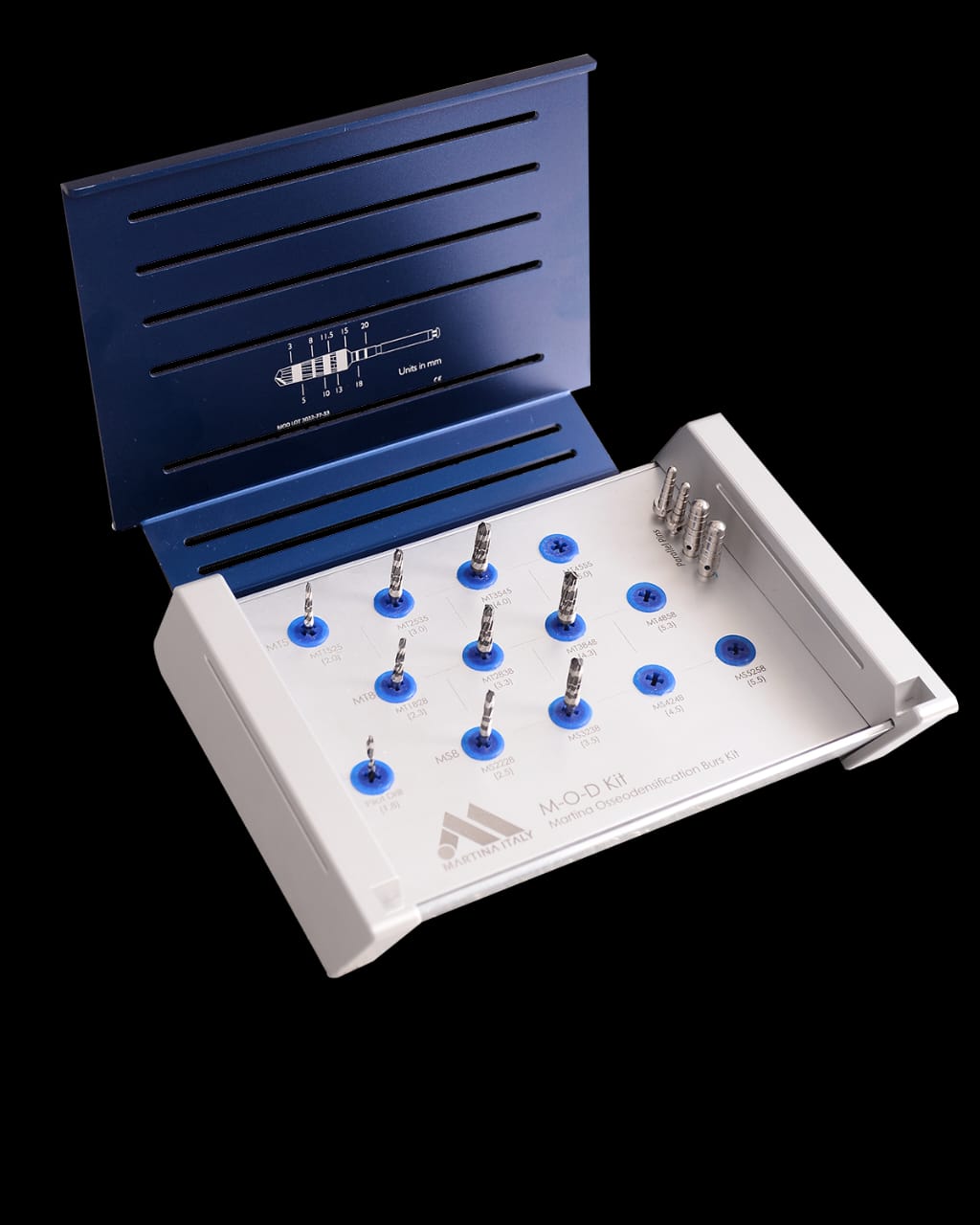 Martina Osseodensification Burs Kit (M-O-D Kit) | DentaCarts | Dental Cart