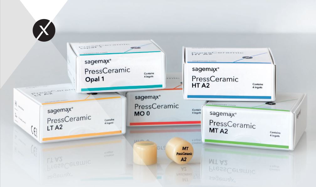 Sagemax PressCeramic Ingots | DentaCarts | Dental Cart