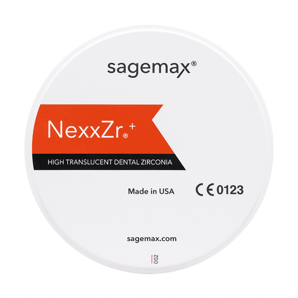 Sagemax NexxZr+ Multi 2.0 Zirconia Blocks | DentaCarts | Dental Cart