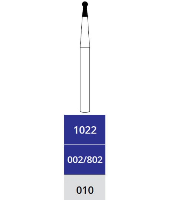 Microdont Round Diamond Burs | DentaCarts | Dental Cart