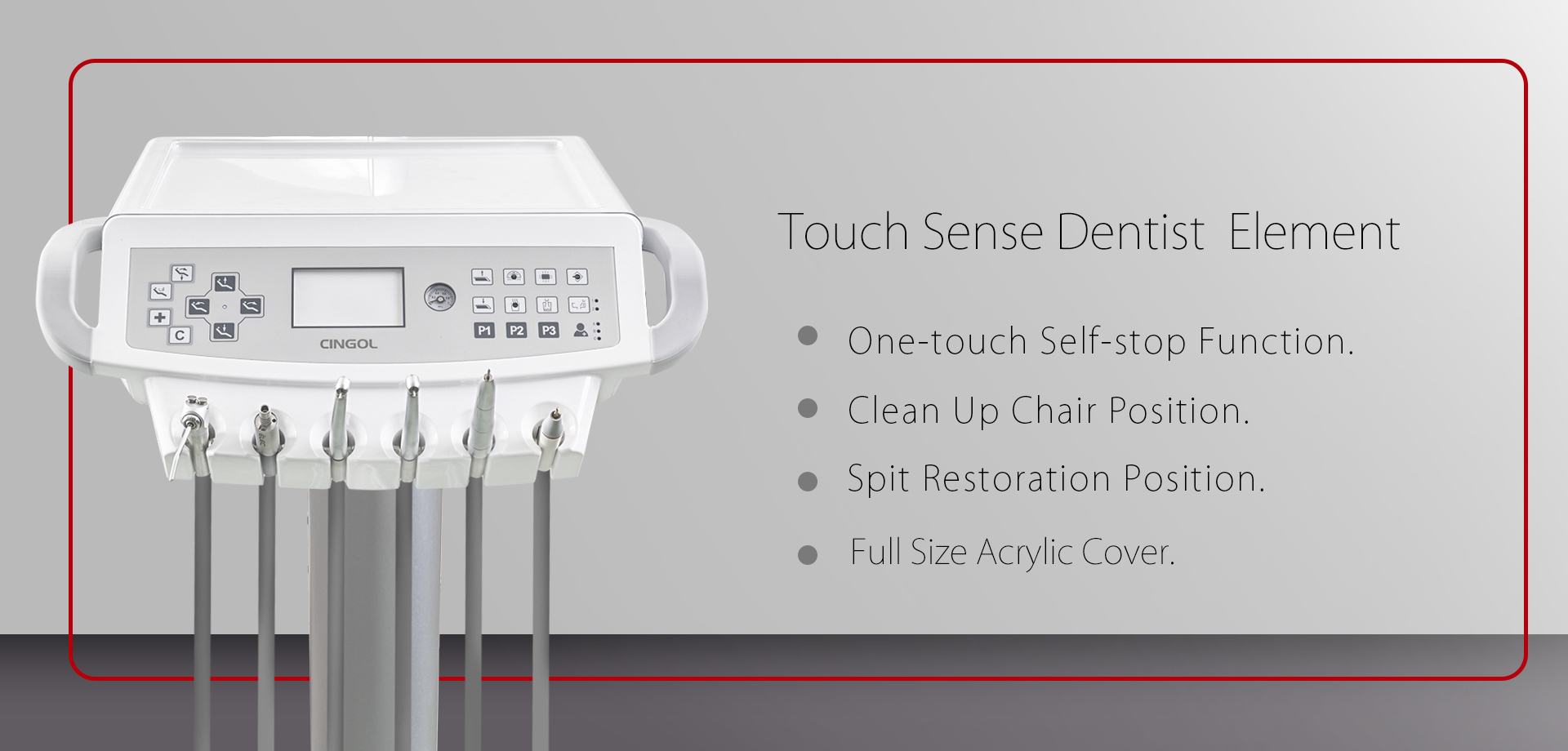 Cingol X3 Cart Type Dental Unit | DentaCarts | Dental Cart