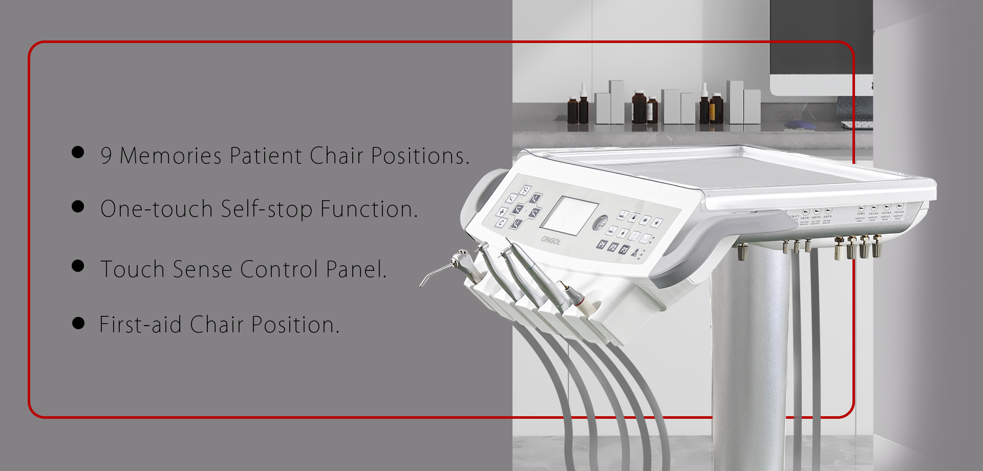 Cingol X3 Cart Type Dental Unit | DentaCarts | Dental Cart