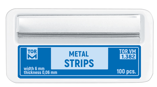TOR VM Metal Strips | DentaCarts | Dental Cart
