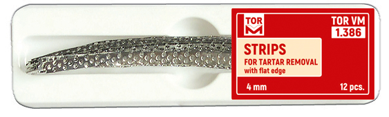 TOR VM Self-Perforated Prophylactic Metal Strips | DentaCarts | Dental Cart