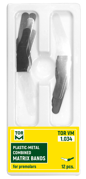 TOR VM Plastic-Metal Combined Matrix Bands | DentaCarts | Dental Cart