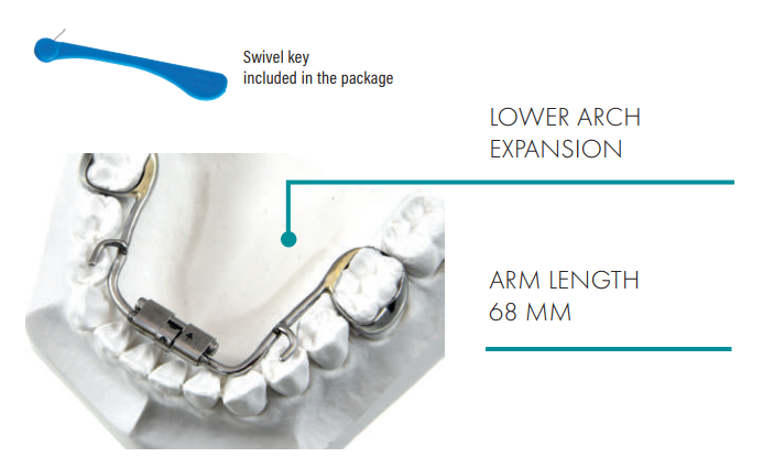 Leone Palatal Micro Expander | DentaCarts | Dental Cart