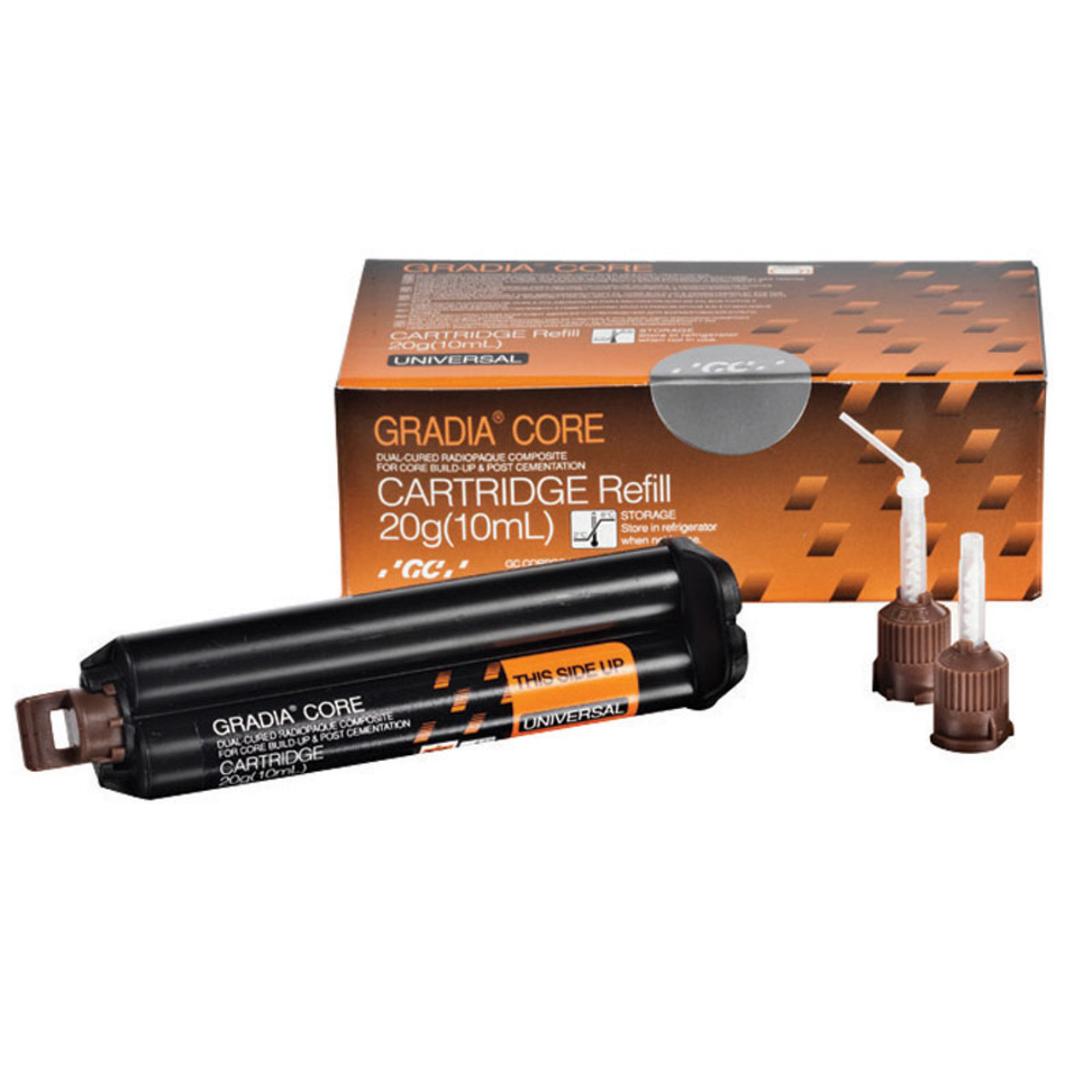GC GRADIA CORE, Cartridge Refill, 1 x 10ml (20g) | DentaCarts | Dental Cart
