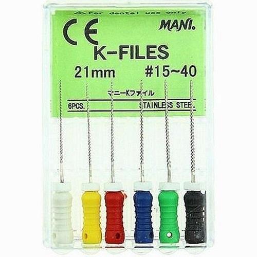 Mani Manual K-Files | DentaCarts | Dental Cart