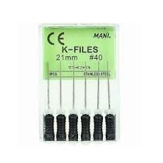 Mani Manual K-Files | DentaCarts | Dental Cart