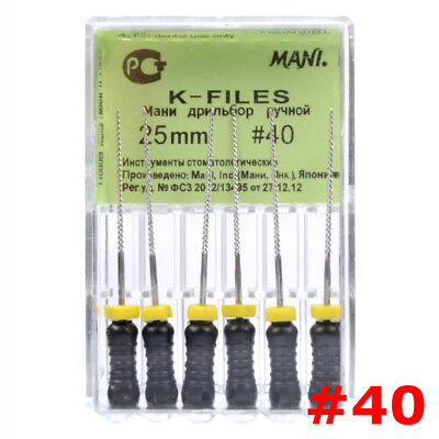 Mani Manual K-Files | DentaCarts | Dental Cart