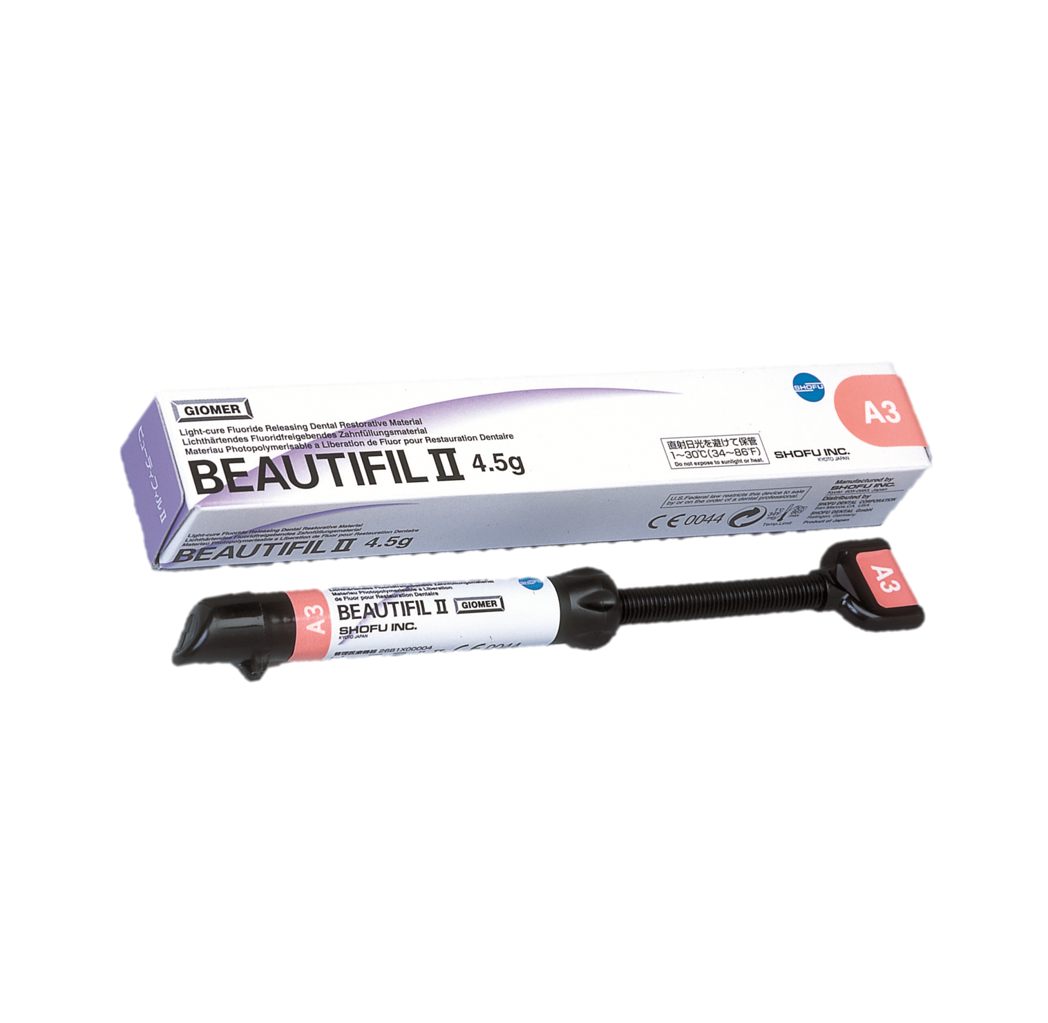 Shofu Beautifil II Syringe (4.5 g) | DentaCarts | Dental Cart
