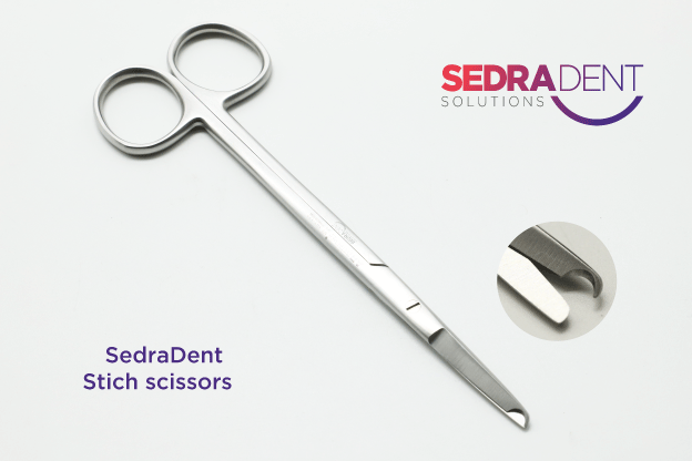 Stich Scissors Straight 15cm | DentaCarts | Dental Cart