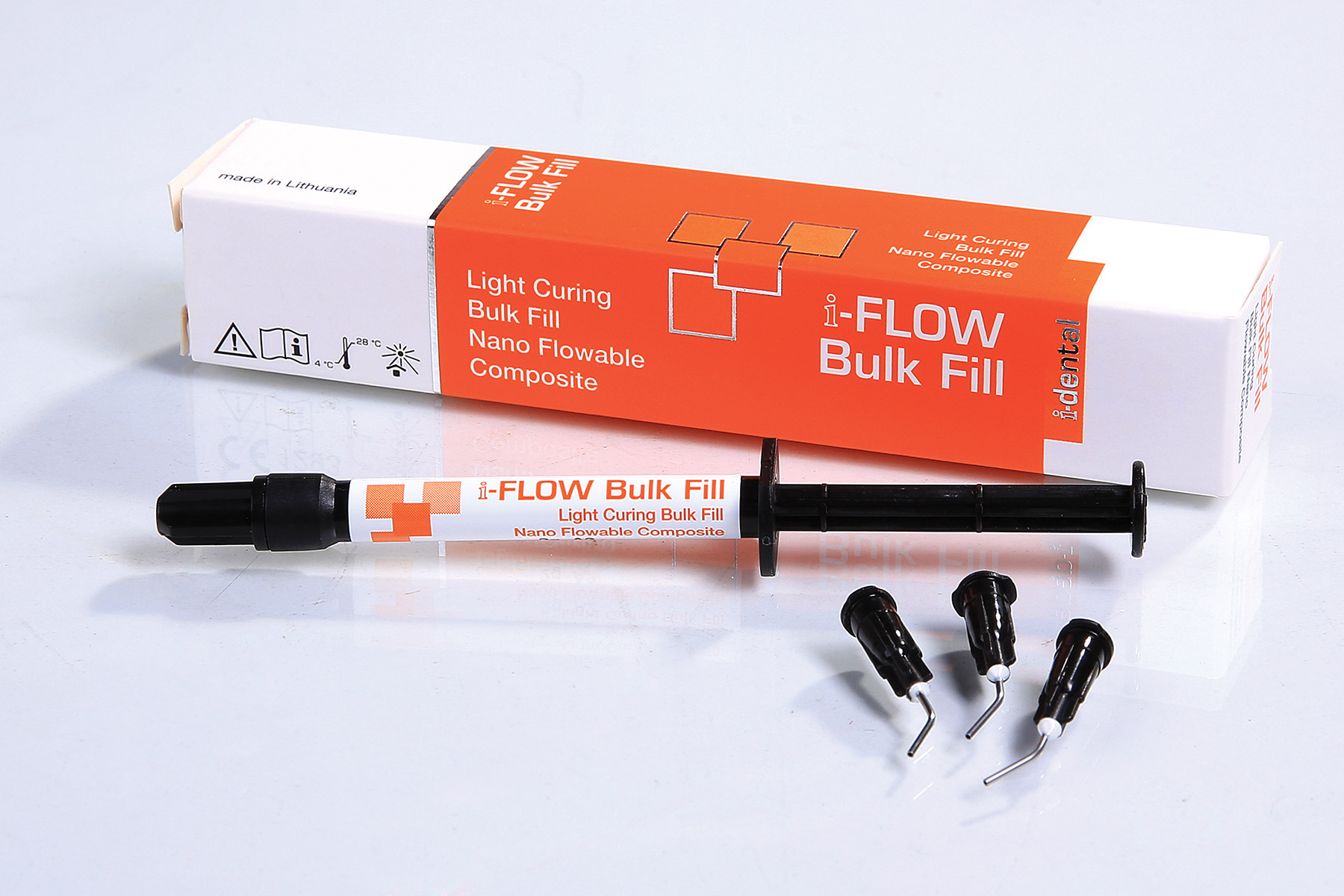 I-Dental I-Flow Bulk Fill Light Curing Bulk Fill Nano Flowable Composite  (2g) | DentaCarts | Dental Cart