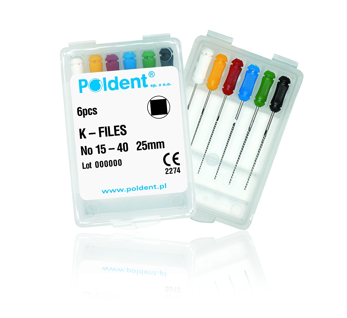 Poldent K.Files ( Stainless Steel ) | DentaCarts | Dental Cart