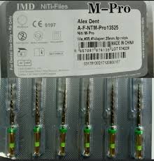 M Pro Rotary Files Taper 4 Size 35 | DentaCarts | Dental Cart