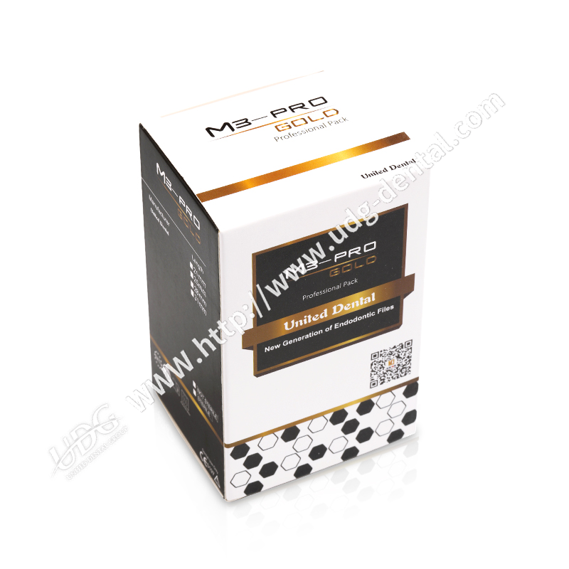 M3-Pro Plus Gold Rotary Files 6pcs | DentaCarts | Dental Cart