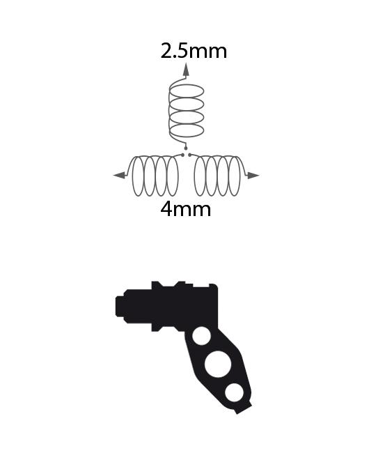 Leone 3 Directional Screw For Lower Arch 13mm (3 Way) | DentaCarts | Dental Cart