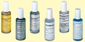 Bredent Spacer varnish gold, silver, silver-blue, blue | DentaCarts | Dental Cart