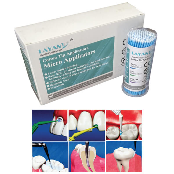 Bendable Disposable Micro Applicators, PK/25 | DentaCarts | Dental Cart