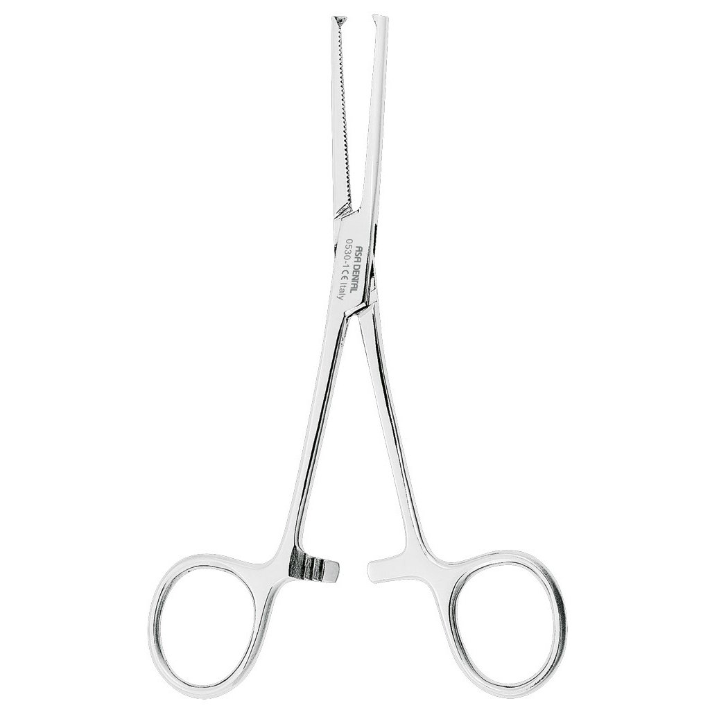 ASA Hemostatic Forceps KOCHER 1X2 CM.14 | DentaCarts | Dental Cart
