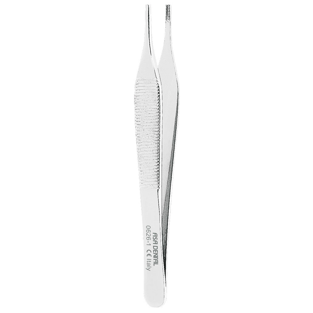 ASA Tissue Pliers ADSON-BROWN Non Traumatic 12 CM | DentaCarts | Dental Cart