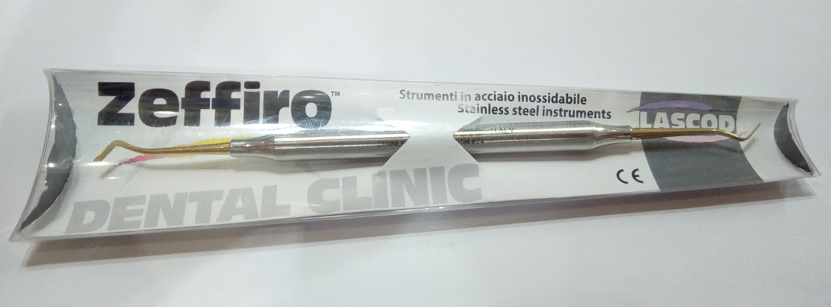 LASCOD Zeffiro Plastic instrument Gold Plated | DentaCarts | Dental Cart