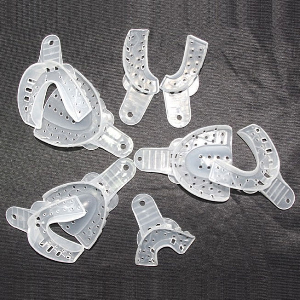 Autoclavable Impression Plastic Tray, Set/9 | DentaCarts | Dental Cart