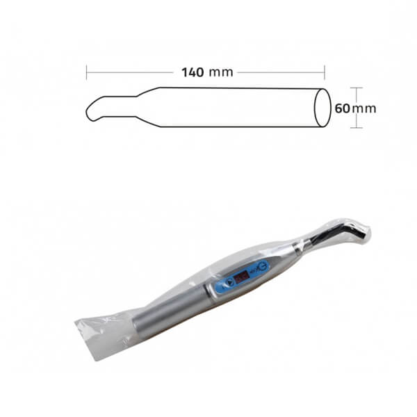 Disposable Curing Light Sleeve, 60x140mm, PK/500 | DentaCarts | Dental Cart