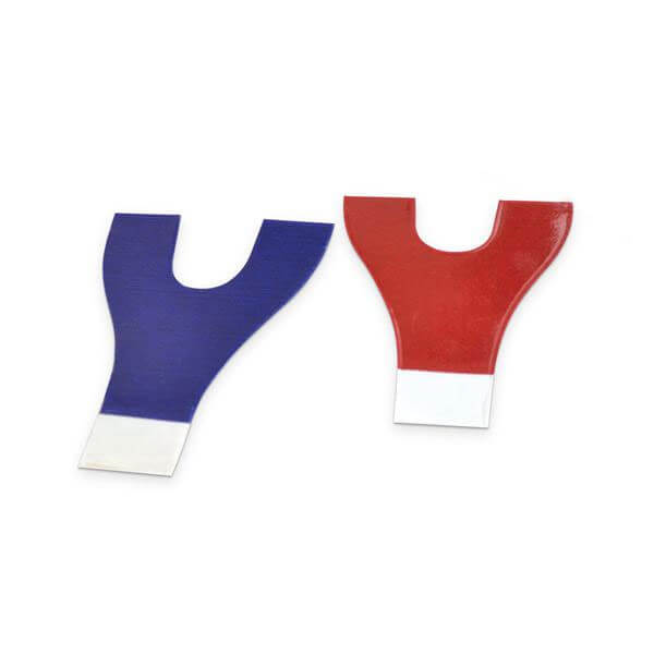 Horseshoe Articulating Paper Thick, 100um, Red/Blue (12 Sheet) PK/12 Books | DentaCarts | Dental Cart