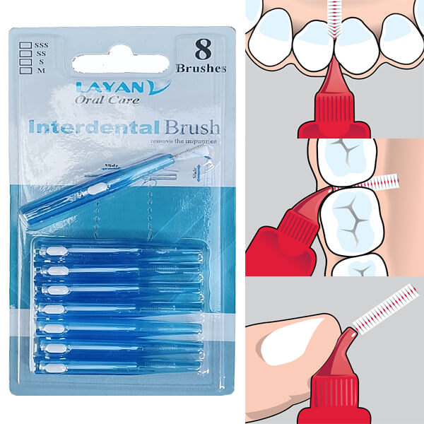 Interdental Dental Flex Brush, PK/8 | DentaCarts | Dental Cart