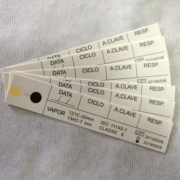 Steam Sterilization Indicator Strip, Class 6, Pack/200 | DentaCarts | Dental Cart