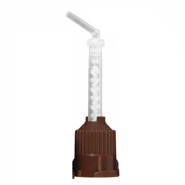 Core Mixing Tips, Brown\White with Intraoral Tips (1:1), PK/50 | DentaCarts | Dental Cart