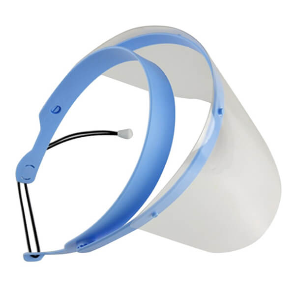 Clear Face Shield With Frame, (Frame + 10 Shield) | DentaCarts | Dental Cart