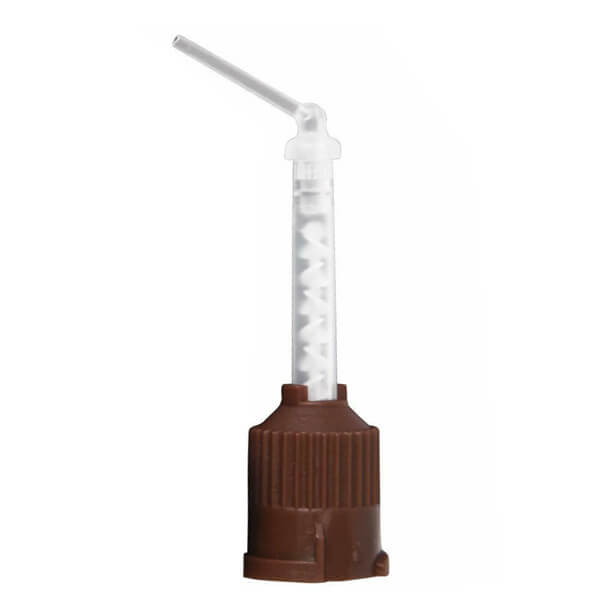 Endo Mixing Tips, Brown\White with Endo Tip (1:1), PK/50 | DentaCarts | Dental Cart