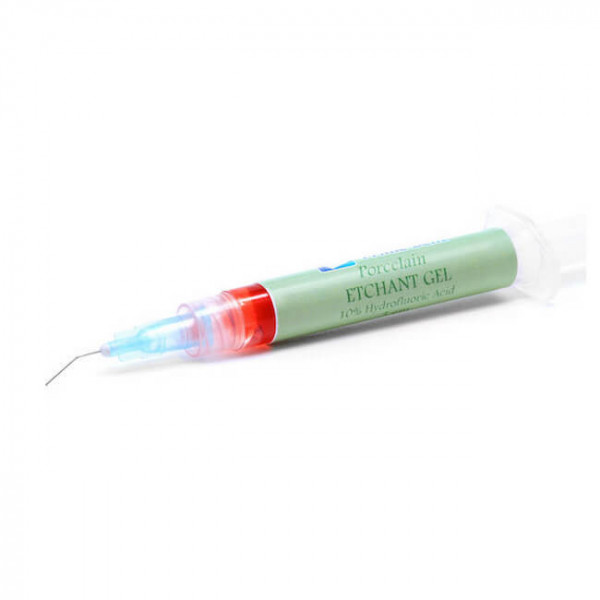 Prime-Dent, Porcelain Etch Gel Syringe, 3g Syringe | DentaCarts | Dental Cart