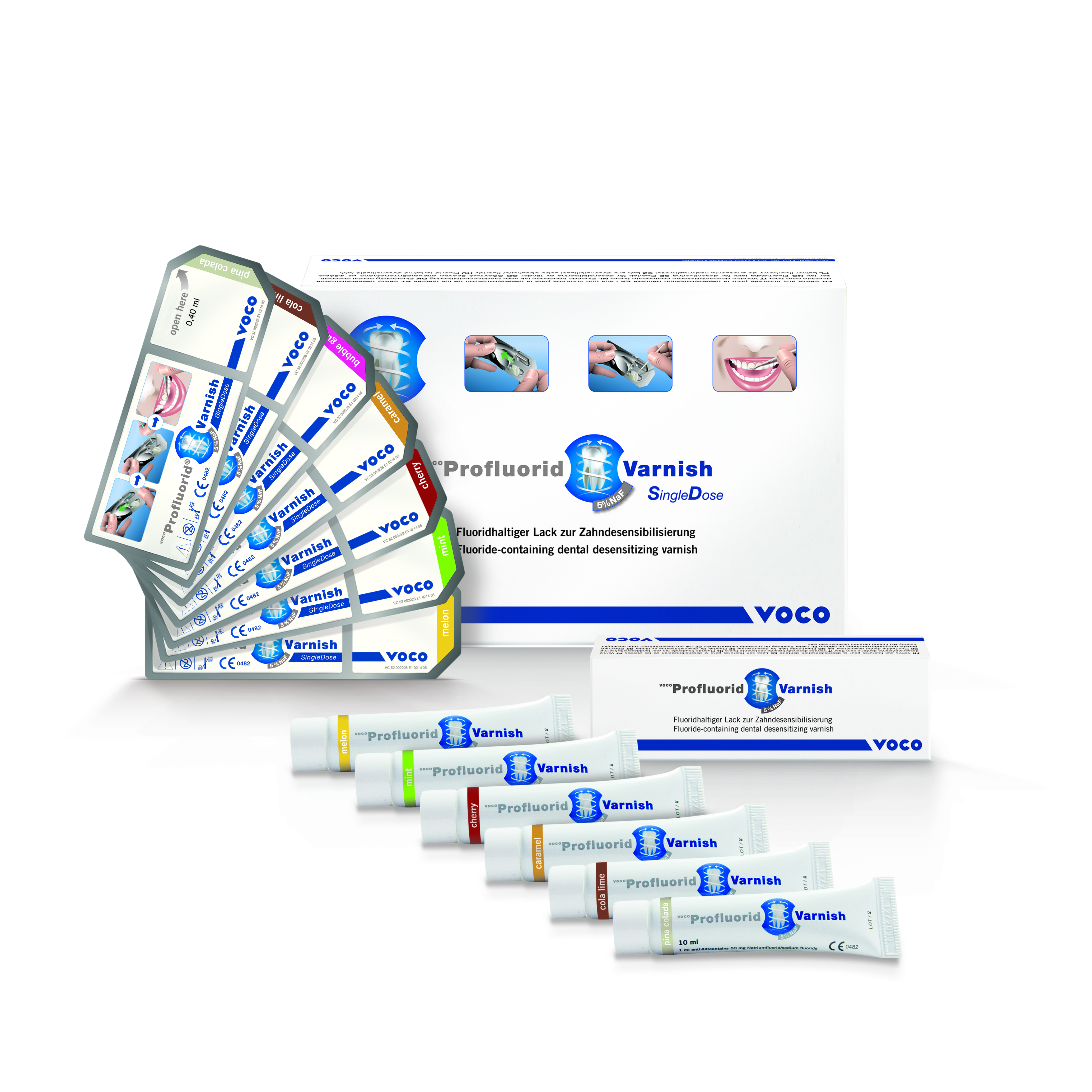 VOCO Profluorid Varnish - SingleDose | DentaCarts | Dental Cart