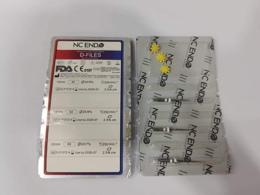 Nc Endo D-files (Retreatment files) | DentaCarts | Dental Cart