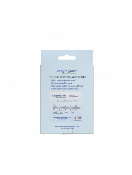 Easyinsmile Super Elastic Stainless Steel Round Archwire 20 Bag | DentaCarts | Dental Cart
