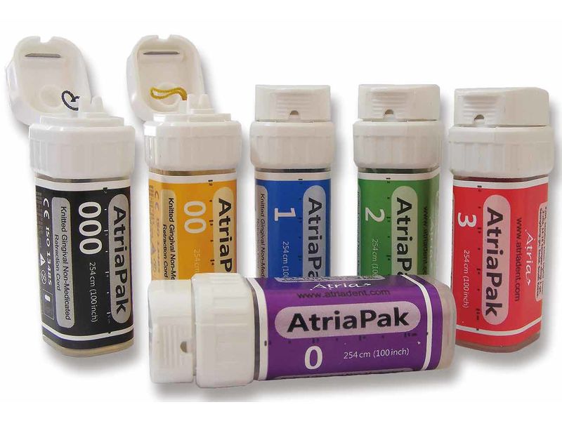 ATRIAPAC MEDICATED RETRACTION CORD 254CM