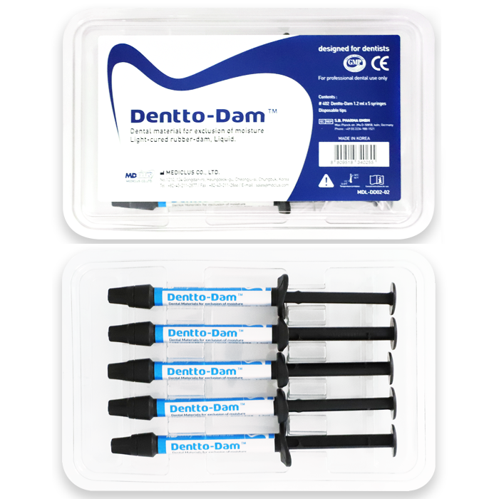 MEDICLUS  Dentto-Dam™ LIQUID RUBBER DAM (1.2ml) | DentaCarts | Dental Cart