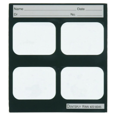 Dentsply Sirona EZ-View Series 22: Green Masked #2 4H (92 x 101mm) PK/100 | DentaCarts | Dental Cart