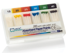Meta Biomed Absorbent Paper Points | DentaCarts | Dental Cart