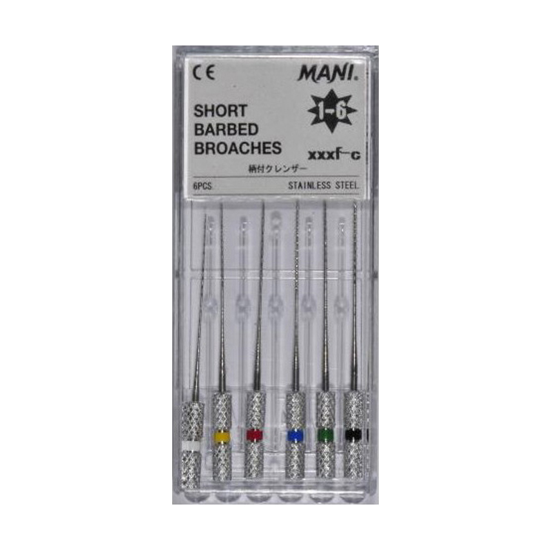 Mani NERVE BROCHES 21MM #1-6 | DentaCarts | Dental Cart